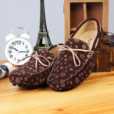 Chaussures décontractées en cuir pour hommes de taille 41 - 45