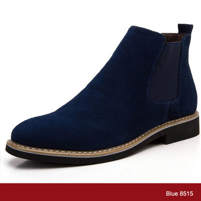 Souliers en caoutchouc pour hommes Souliers de désert en suède Souliers en cuir authentique pour hommes Souliers en cuir décontractés