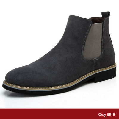 Souliers en caoutchouc pour hommes Souliers de désert en suède Souliers en cuir authentique pour hommes Souliers en cuir décontractés