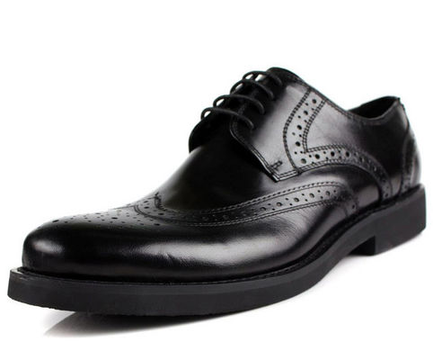 Europe Design Hommes Chaussures Brogue Style chaussure en cuir à grains entiers Chaussures pour hommes