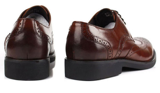 Europe Design Hommes Chaussures Brogue Style chaussure en cuir à grains entiers Chaussures pour hommes