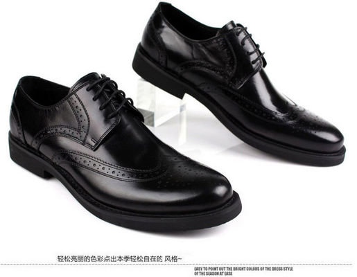 Europe Design Hommes Chaussures Brogue Style chaussure en cuir à grains entiers Chaussures pour hommes