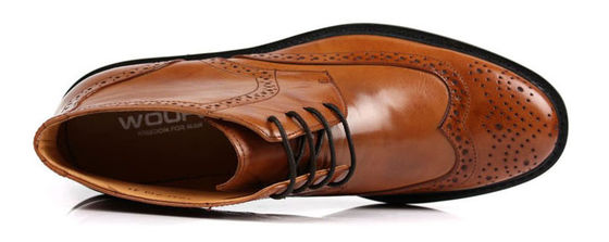 Bottes à cheville d'automne / printemps pour hommes Bottes à cheville pour hommes en vrai cuir Chelsea