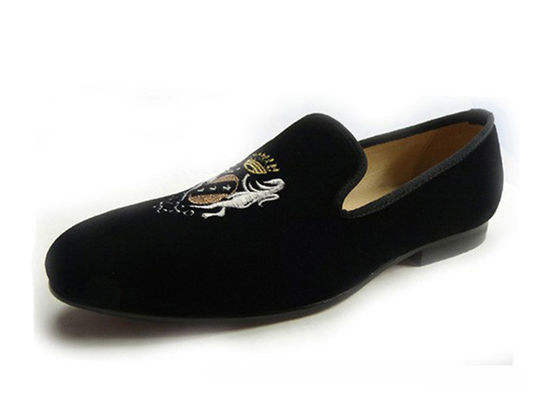Chaussures à talons bas faits à la main chaussures décontractées pour hommes
