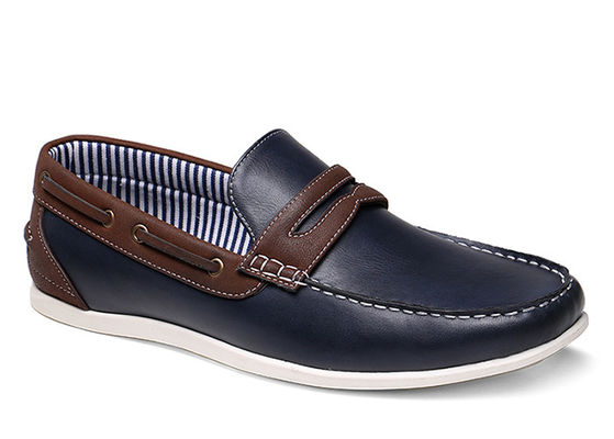 Chaussures de sport en cuir classiques pour hommes à roulettes à doublure noire