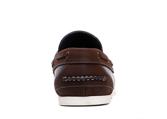 Chaussures de sport en cuir classiques pour hommes à roulettes à doublure noire