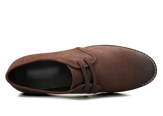 Chaussures en cuir à talons bas Hommes chaussures décontractées Hommes décontractées Oxford
