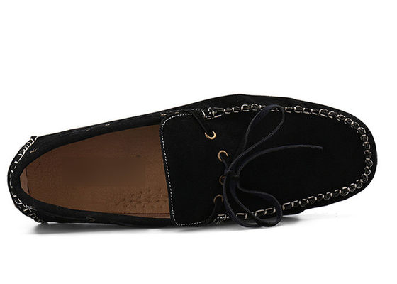 OEM / ODM Moccasins pour hommes Chaussures de bateau, Chaussures en cuir pour hommes adultes