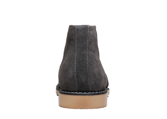 Chaussures d'hiver pour hommes en suède, chaussures de désert, chaussures à talons ronds, chaussures décontractées, chaussures à talons hauts