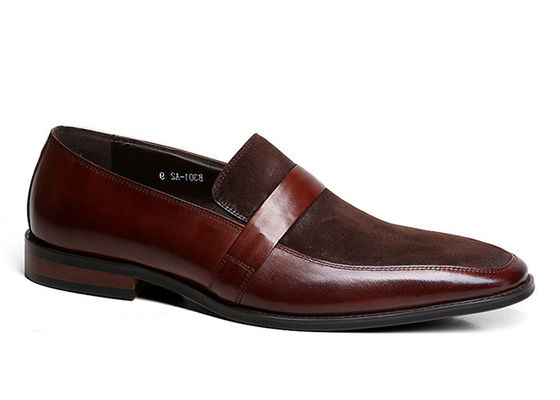 Chaussures en cuir classiques pour hommes couture en cuir fait à la main chaussures pour banquet