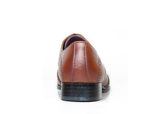 Chaussures d'affaires pour hommes décontractées, chaussures de brogue, chaussures de robe pour hommes faites à la main, Goodyear