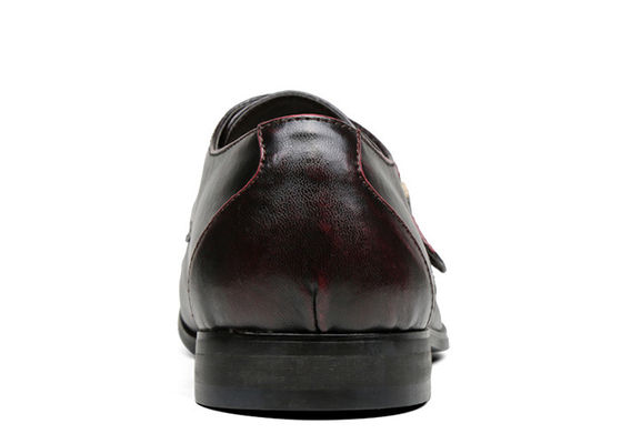 Chaussures à manches pour hommes, à la main, chaussures à bretelles