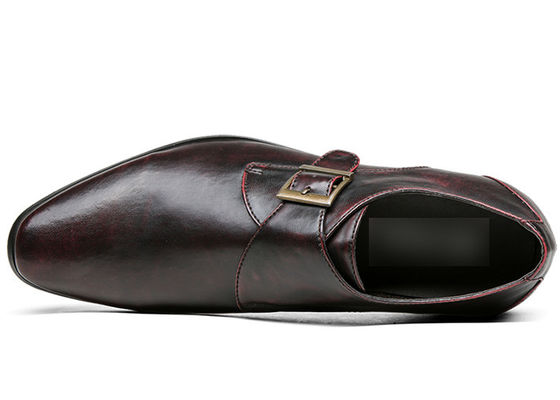 Chaussures à manches pour hommes, à la main, chaussures à bretelles