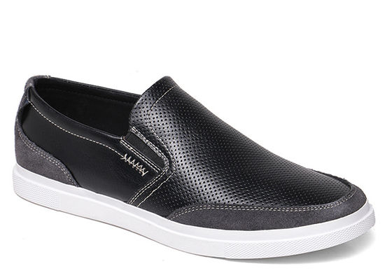 Été Hommes artisanaux Ensoleillement sur les baskets Hommes creux Noir roulettes de conduite