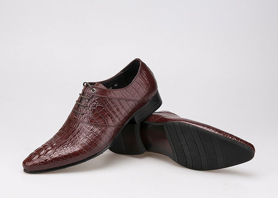 Chaussures de mariée pour hommes en cuir 100% authentique chaussures en cuir Goodyear durables
