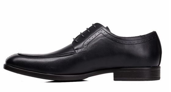 Chaussures d'affaires confortables en cuir authentique avec doublure