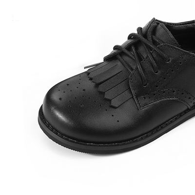 Chaussures d'école en cuir de grande taille
