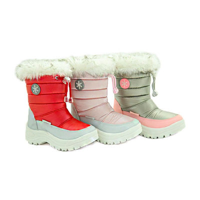 Chaud en hiver, chaussures de cheville en cuir authentique, étanches à l'eau