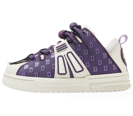 Sneakers en cuir féminin élégant Patchwork Sneakers de plateforme décontractée féminine