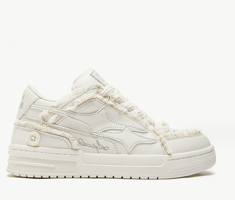Chaussures de sport en cuir pour femmes de style américain Tendance chaussures en denim pour femmes