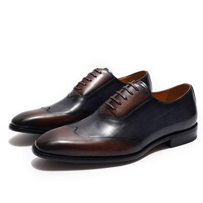 OEM chaussures à talons bas pour hommes chaussures à talons bas pour hommes Goodyear Welted