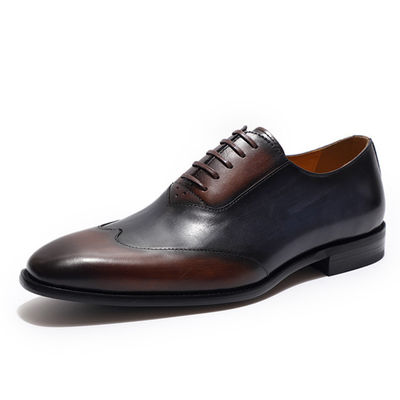 OEM chaussures à talons bas pour hommes chaussures à talons bas pour hommes Goodyear Welted