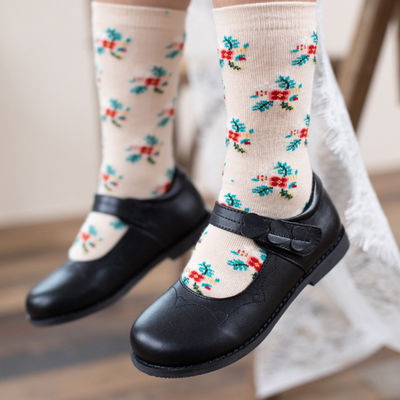 Chaussures d'école en cuir pour filles, taille 26-45
