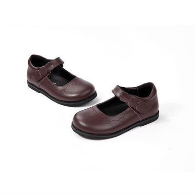 Chaussures d'école en cuir pour filles, taille 26-45