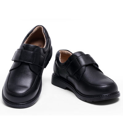 Chaussures d'école pour garçons Noir chaussures en cuir pour enfants