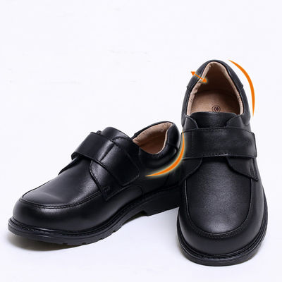 Chaussures d'école pour garçons Noir chaussures en cuir pour enfants