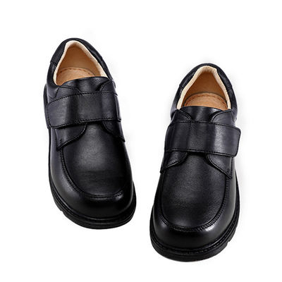 Chaussures d'école pour garçons Noir chaussures en cuir pour enfants