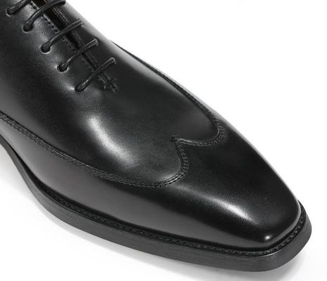 Derby Brogue Oxford Homme Vêtement en cuir Chaussures classiques faites à la main Avec le service OEM