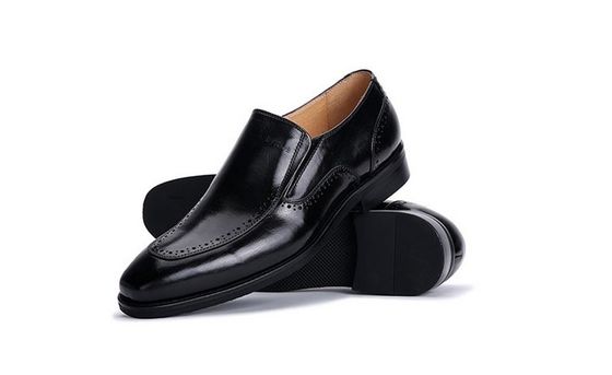 Slip On Brogue Homme Robe en cuir Chaussures Loafers Crocodile motif Pour le bureau