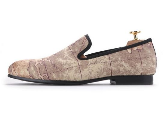 Slip On Mens Velour Loafers Broderie Velour Slip On Smoking