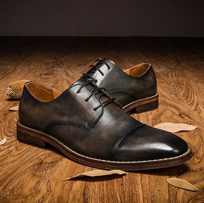 Vêtements de mariée pour hommes imperméables chaussures lacets jusqu'à talon plat rayé Slip sur chaussures