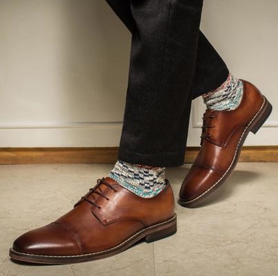Vêtements de mariée pour hommes imperméables chaussures lacets jusqu'à talon plat rayé Slip sur chaussures