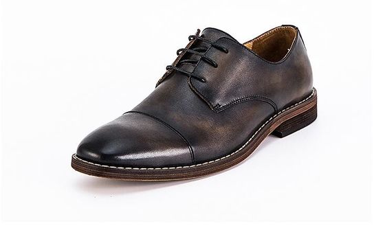 Vêtements de mariée pour hommes imperméables chaussures lacets jusqu'à talon plat rayé Slip sur chaussures