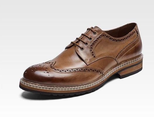 Chaussures de mariée pour hommes en cuir authentique chaussures de mariée pour hommes en cuir décontracté