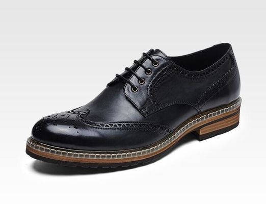 Chaussures de mariée pour hommes en cuir authentique chaussures de mariée pour hommes en cuir décontracté