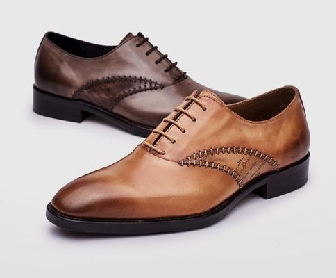 Chaussures de mode pour hommes en robe de mariée chaussures de mariée en cuir noir chaussures de mariée