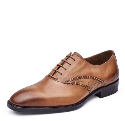 Chaussures de mode pour hommes en robe de mariée chaussures de mariée en cuir noir chaussures de mariée