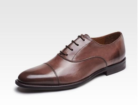 Vêtements d'affaires et de mariage Pour hommes Chaussures de bœuf en cuir authentique