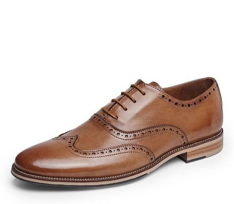Chaussures de mariée pour hommes faites à la main en cuir de grain entier Goodyear