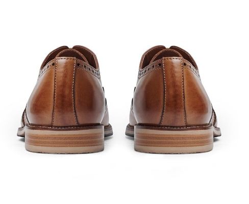 Chaussures de mariée pour hommes faites à la main en cuir de grain entier Goodyear