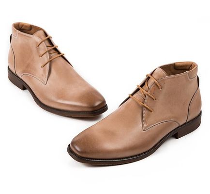 Chaussures en cuir pour hommes en suède, chaussures décontractées en cuir, chaussures en dentelle pour hommes en marron