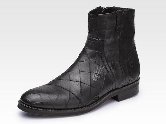 Chaussures d'hiver classiques en cuir pour hommes en taille normale chaussures de dentelle pour hommes en suède