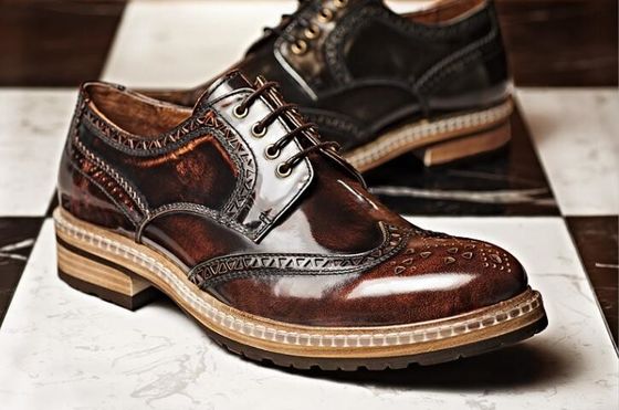 Mode Designers italiens Hommes Vêtements formels Chaussures en cuir authentique Chaussures de mariage de luxe