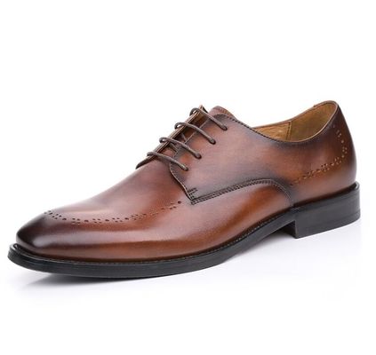 Chaussures à talons ronds pour hommes en cuir en forme de crâne, style oxford, en forme de glissière, chaussures pour la fête