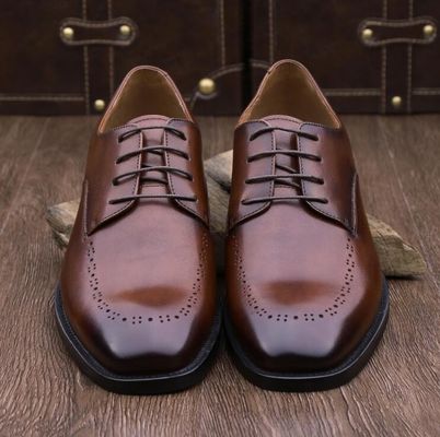 Chaussures à talons ronds pour hommes en cuir en forme de crâne, style oxford, en forme de glissière, chaussures pour la fête