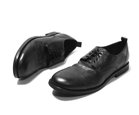 Chaussures en cuir de luxe pour hommes hommes d'affaires chaussures en cuir décontractées noir / brun taille 38 - 46